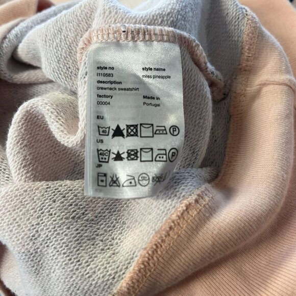 Wezc Mens Unisex Pineapple Palm Tree Print Sweat Shirt Size M Mens Womens Large - Picture 4 of 5